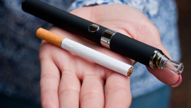 Elektronske cigarete namesto običajnih